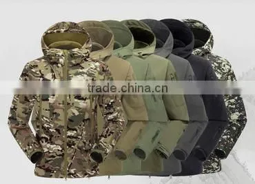 2016 men's camo softshell jacket wholesale