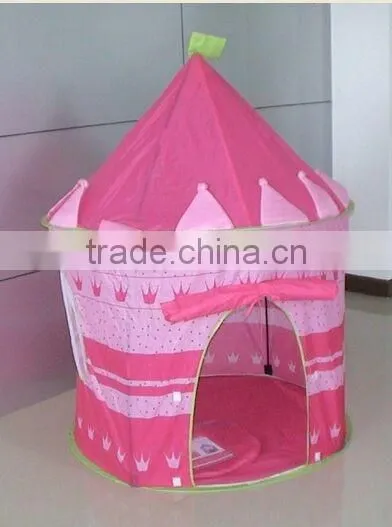 High quality princess play tent in stock kids castle play tent princess accessory