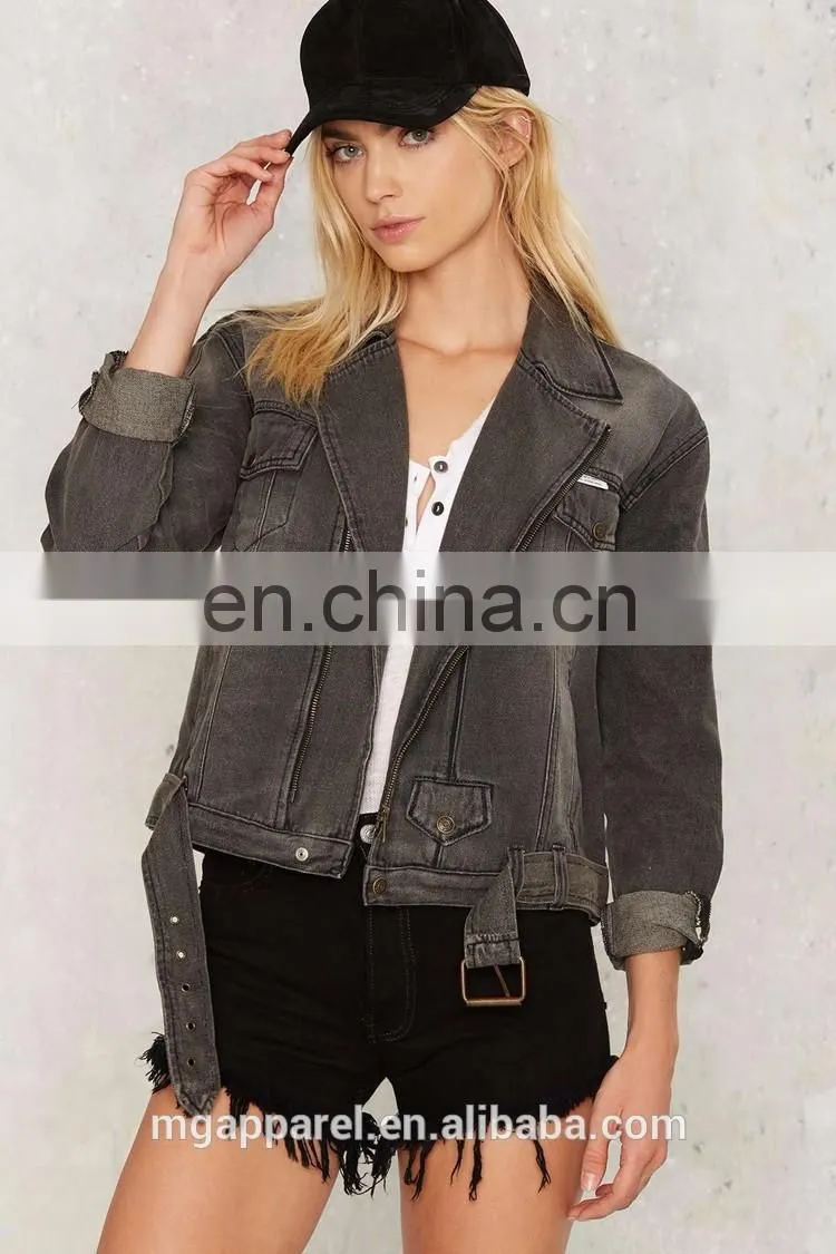 China wholesale denim jackets suppliers custom printed denim jacket