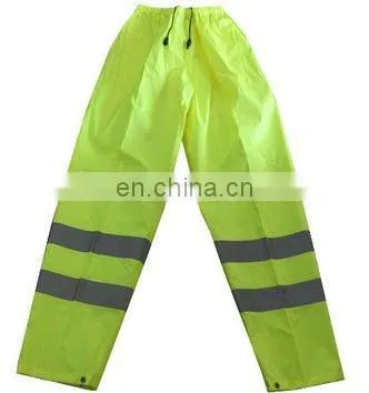 Hi vis EN471 reflective rain pant
