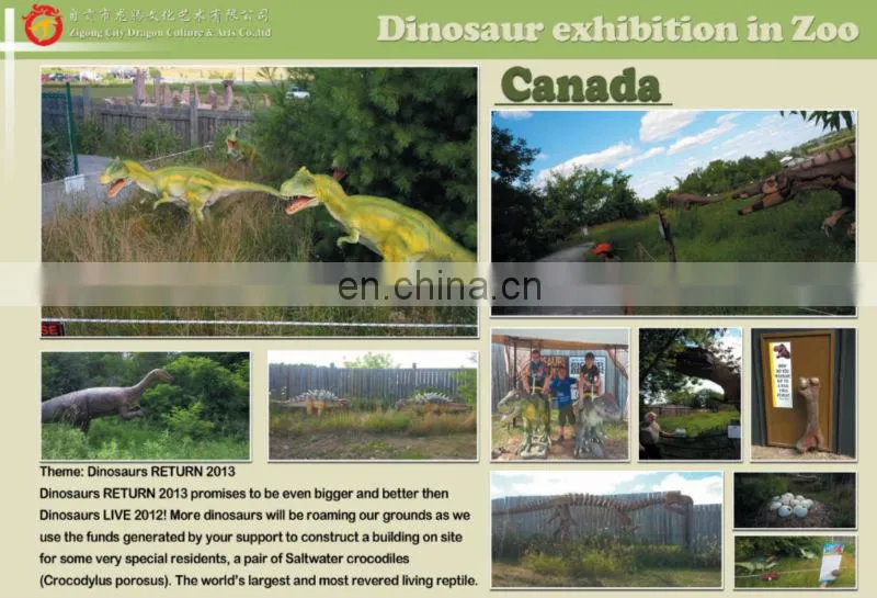 2016 Life size animatronic dinosaur costume