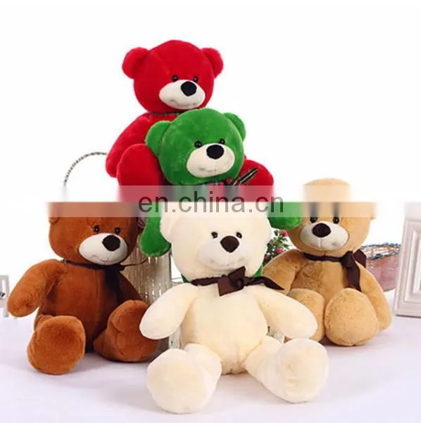 15cm plush stuffed assortment assorted colorful teddy bears for wedding decoration