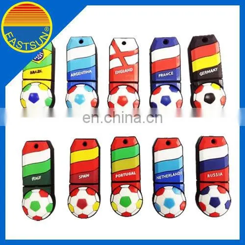 World Cup theme cartoon model usb flash drive