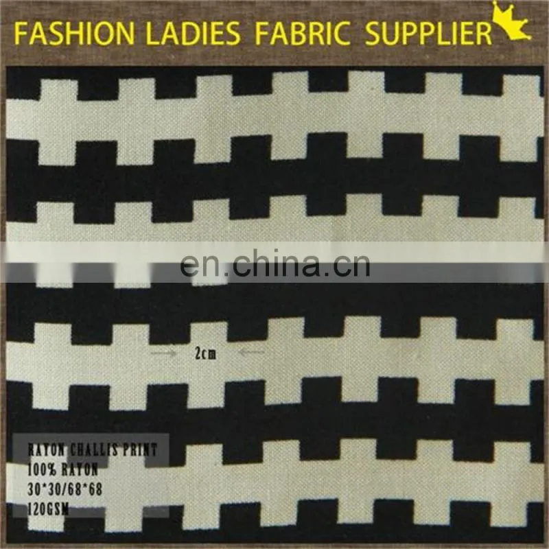rayon challis hand well printed spun rayon fabric rayon pajamas fabric design