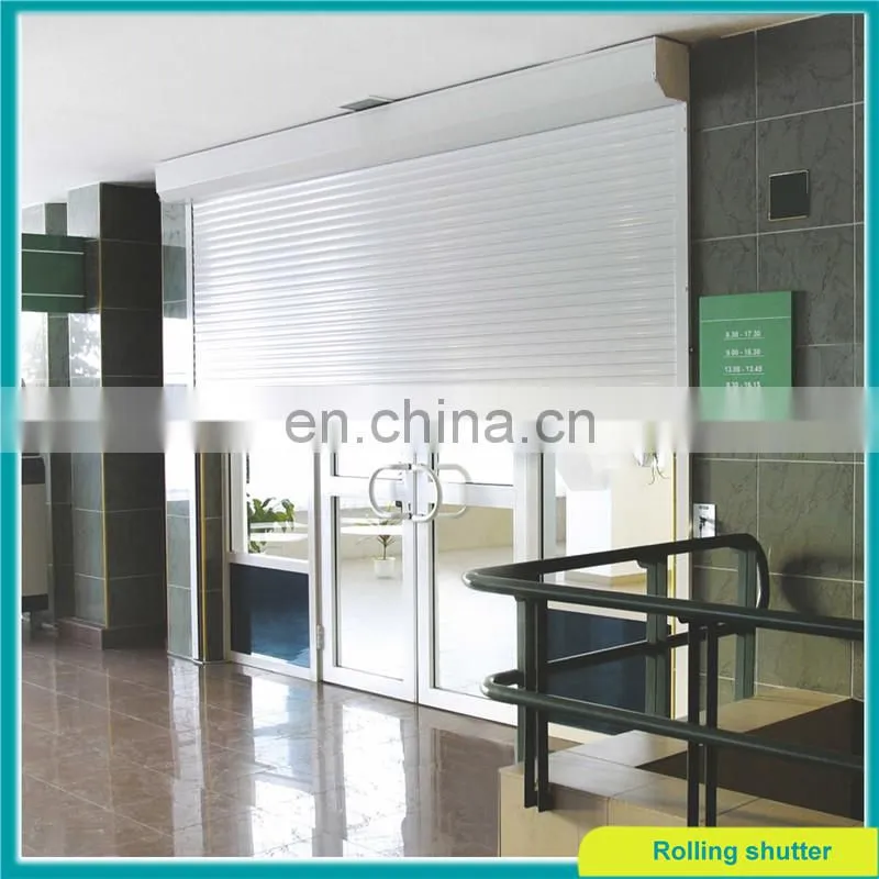 aluminum roll up shutter window