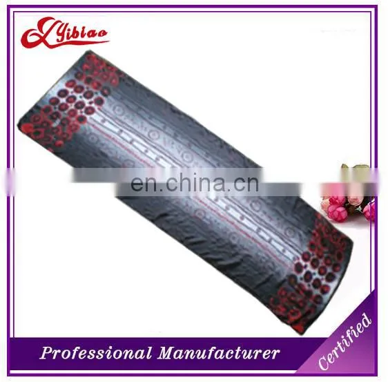 the most beautiful ladies' fashion polyester chiffon scarf online shop China