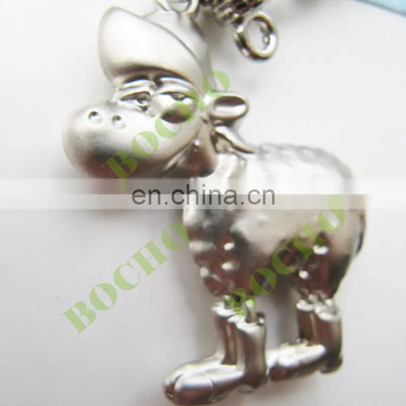 3D animal metal key ring good quality