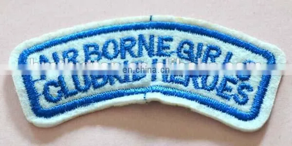 Custom Patches Embroidery, Computerized Embroidery Badge for Cloth and Jeans