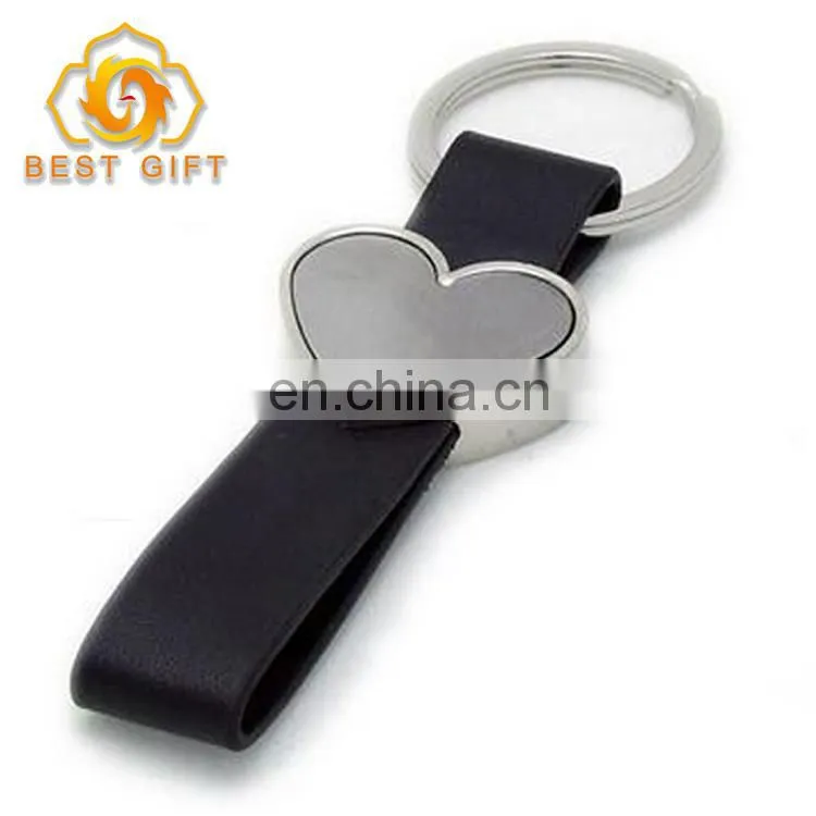 New Arrivals 2018 Zinc Alloy Leather Keychain