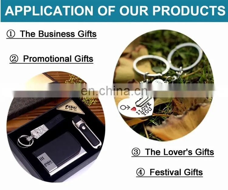 Metal multi rings keyring three ring quick release zinc alloy keychain