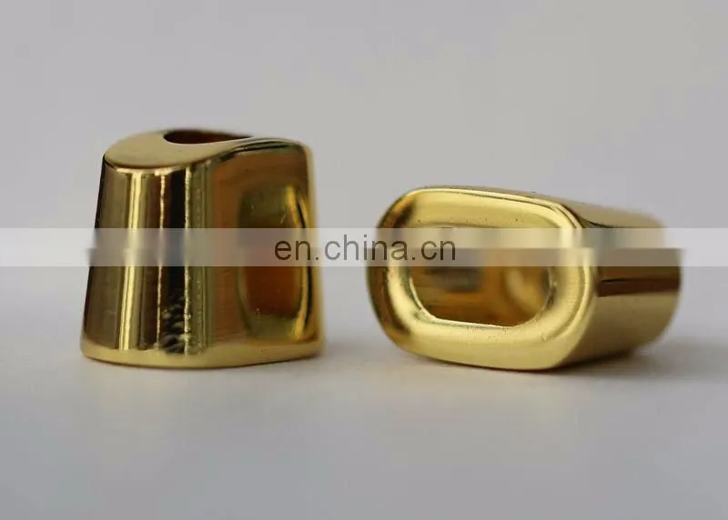 Wholesale metal drawstring cord lock end stopper