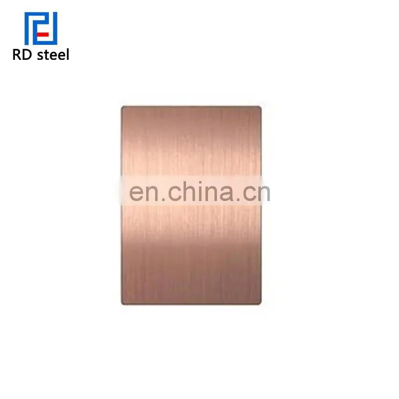China manufacturer color stainless steel plate