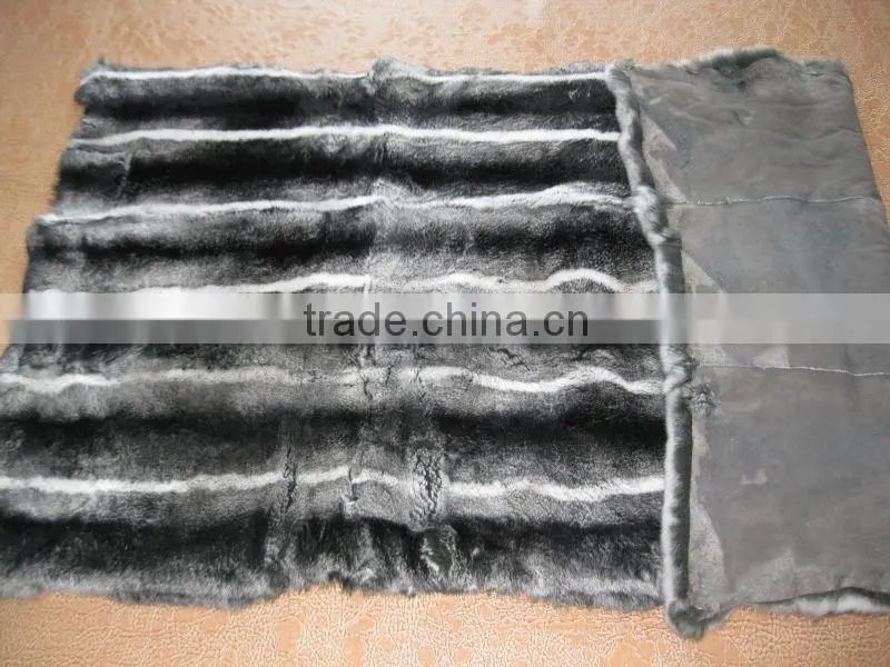 Factory Direct Sale Soft Smooth White Tanned Rabbit Skin
