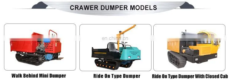 Hot selling farm dumper mini transporter garden manual mini dumper