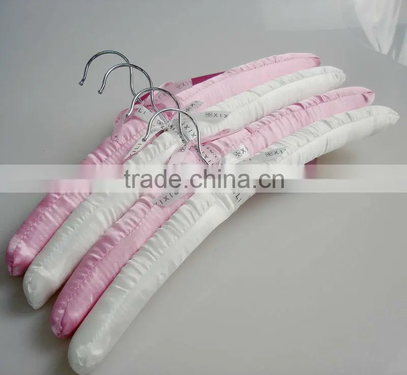 LP79 pink satin padded hangers