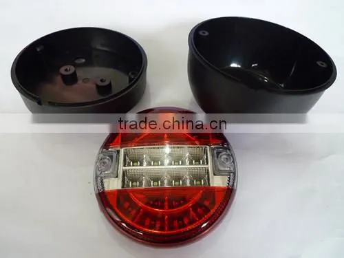 Hamburger LED round tail light