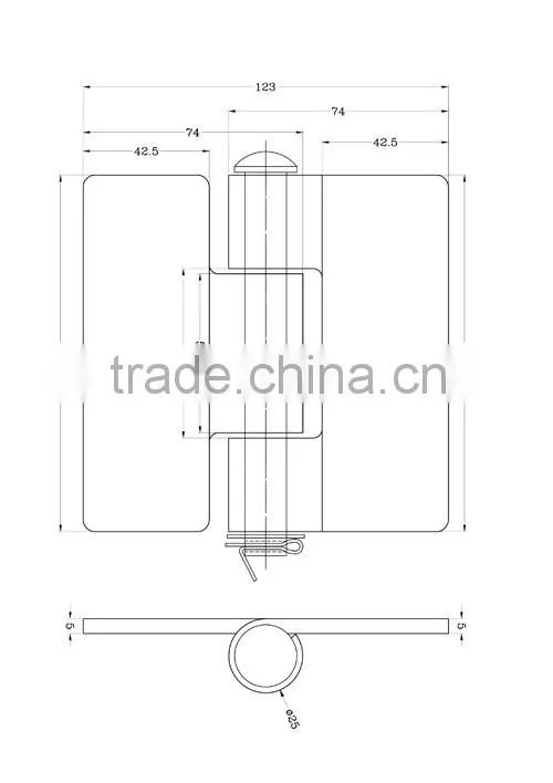 01502 hinges semi-trailer body hinges
