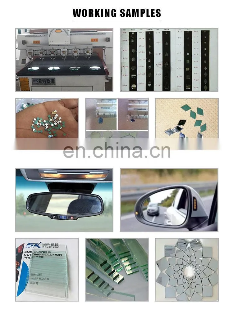 high precision 6090 cnc glass cutting machine for sale