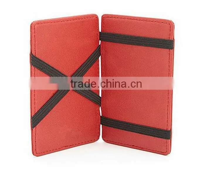 Promotional Genuine leather magic wallet