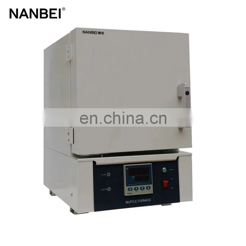 1600 1200 1000 degree lab electric resistance ceramic fiber muffle furnace