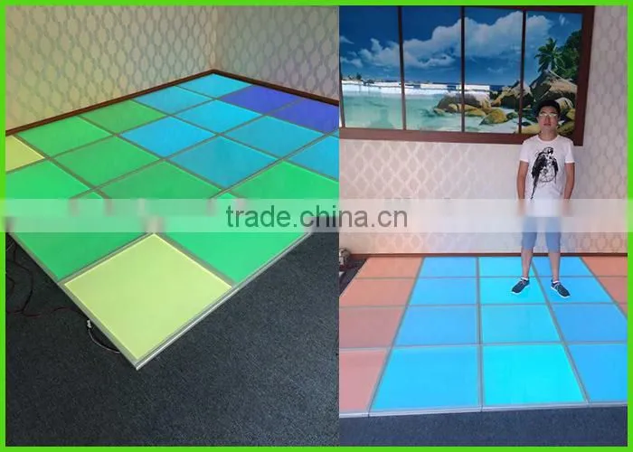 ACS Newly products KTV room lighting floor panel, LED dance floor rgb full color-changing for sale