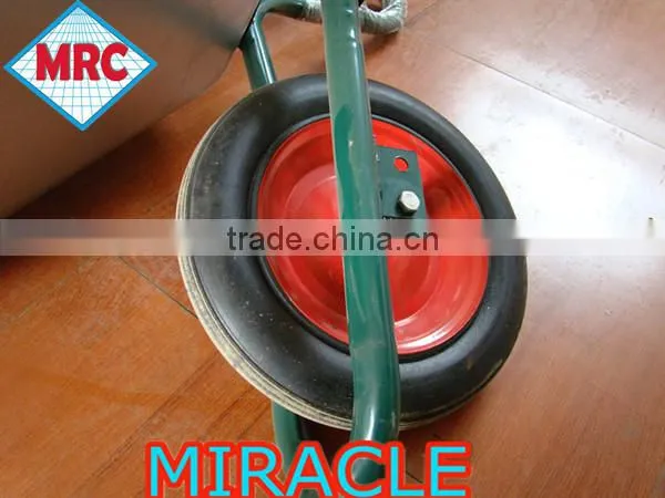 Solid rubber wheel wheel barrow parts wb6425
