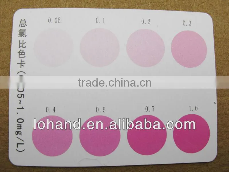 Wholesale water quality test series DPD Total residual chlorine tester
