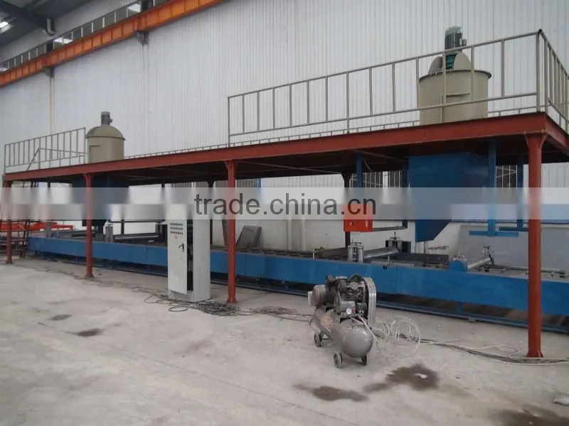 Fast and esay construction mgo board making machinery