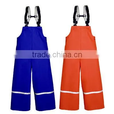 PU/ PVC Kids Rain Bib Pants