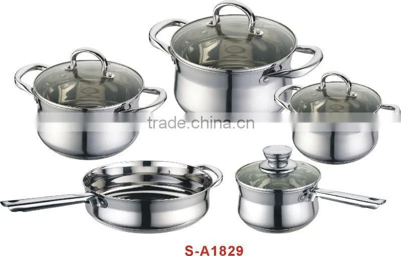 Non stick 9pcs Cookware