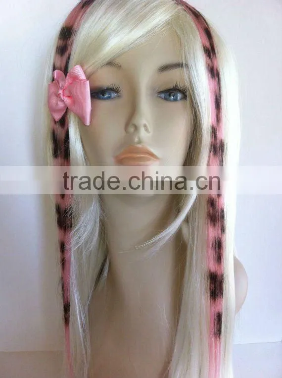 Real Remy Hair Beautiful Clip In Feather Hair Extension