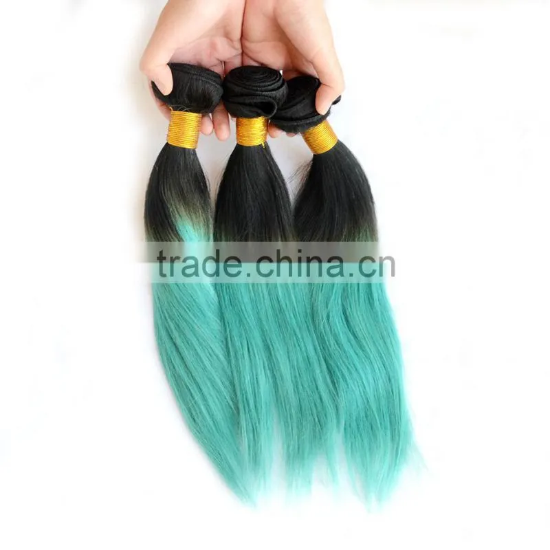 Best Selling Ombre Two Tone Color Human Hair Weave Bundles