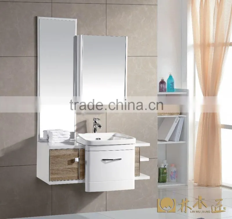 Economic Safe Small Hanging Modern PVC Bath Cabinet(EAST-25113)