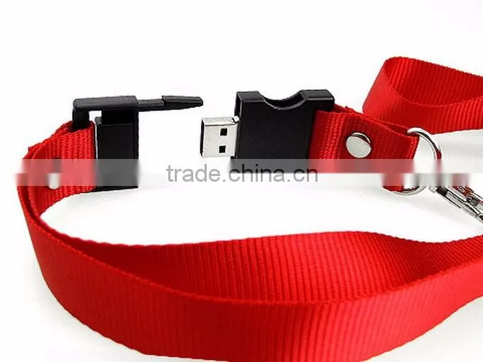 China Red Usb Stick Lanyard 512Mb For Events