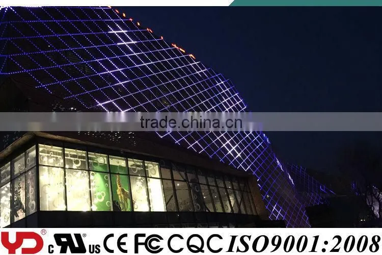 IP68 high power outdoor plaza LED wall washer warm white CE UL approved