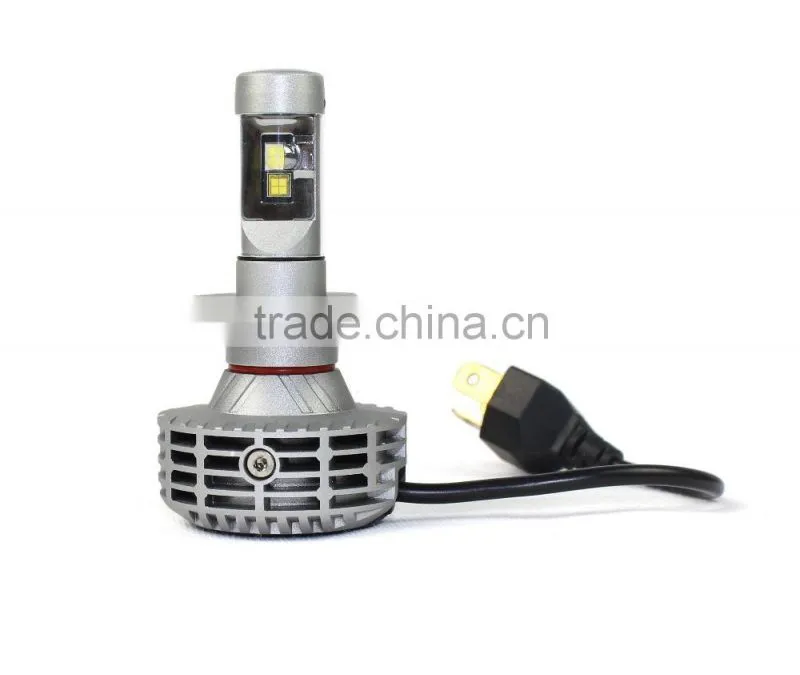 Newest G6 strong lifespan 50000 hours no fan all in one super bright h4 car led headlight china factory direct