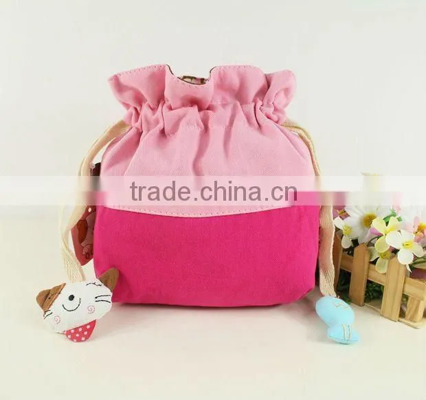 2012 Cheap polyester drawstring bag