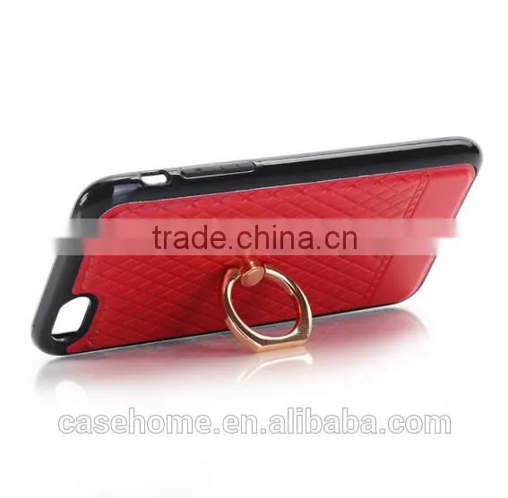 Luxury pu leather back phone case cover for iPhone 5 SE