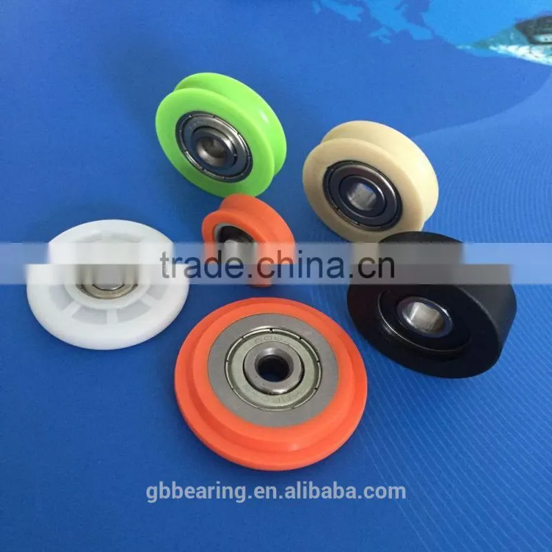 nylon wheel ball bearing for sliding door wardrobe
