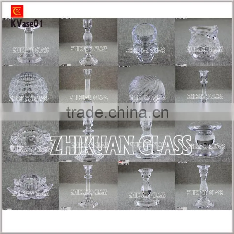Hand Blown colored glass vase on alibaba china