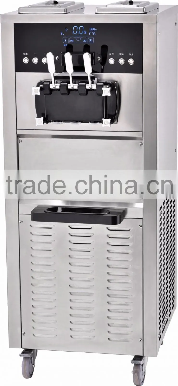 2+1mixed flavors ice cream machine with good price,CE approved(BQ- S10)