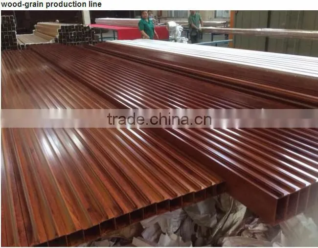 Best price for wooden grain aluminum profiles