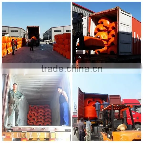 6'' 8'' dia. Plastic marine floaters for HDPE pipe/steel pipe