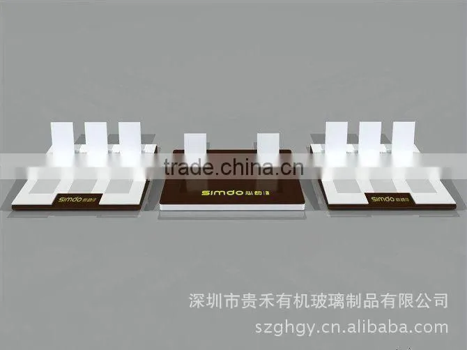 Useful transparent acrylic mobile phone display stand