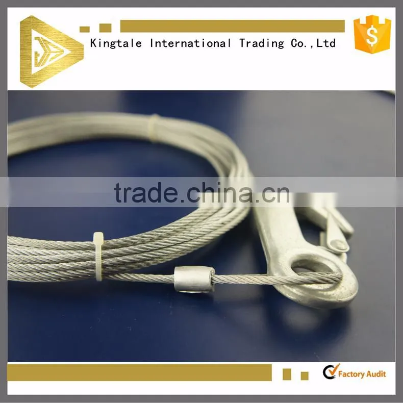 high tensile strength galvanized steel wire rope sling