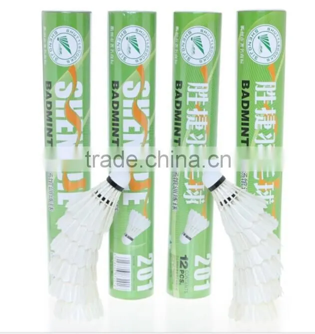 Duck Feather Shuttlecock Badminton Durable Training Ball