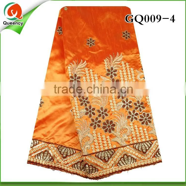 GQ009-4 Good Quality African George Fabric Design, 2016 new African George Lace embroidery fabric