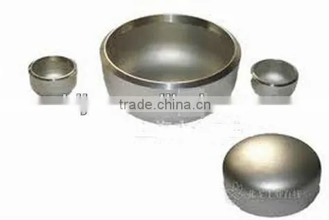 Stainless Steel Pipe Fitting Made in China Seamless1/2"-4" Cap