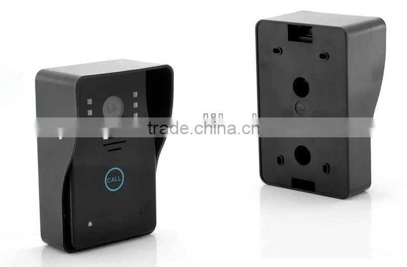 Clear Night-viewing 2.4GHz 7 Inch TFT Digital Wireless Video Door Phone
