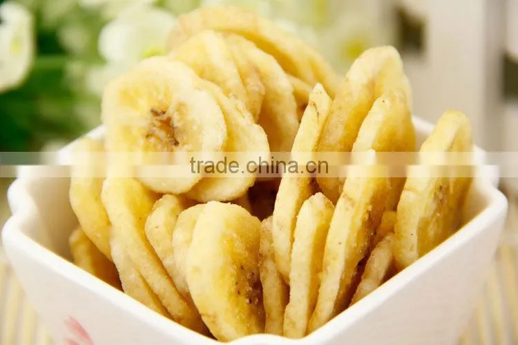 Full automatic potato chips processing line/round wave chips processing line/plantain chips processing line